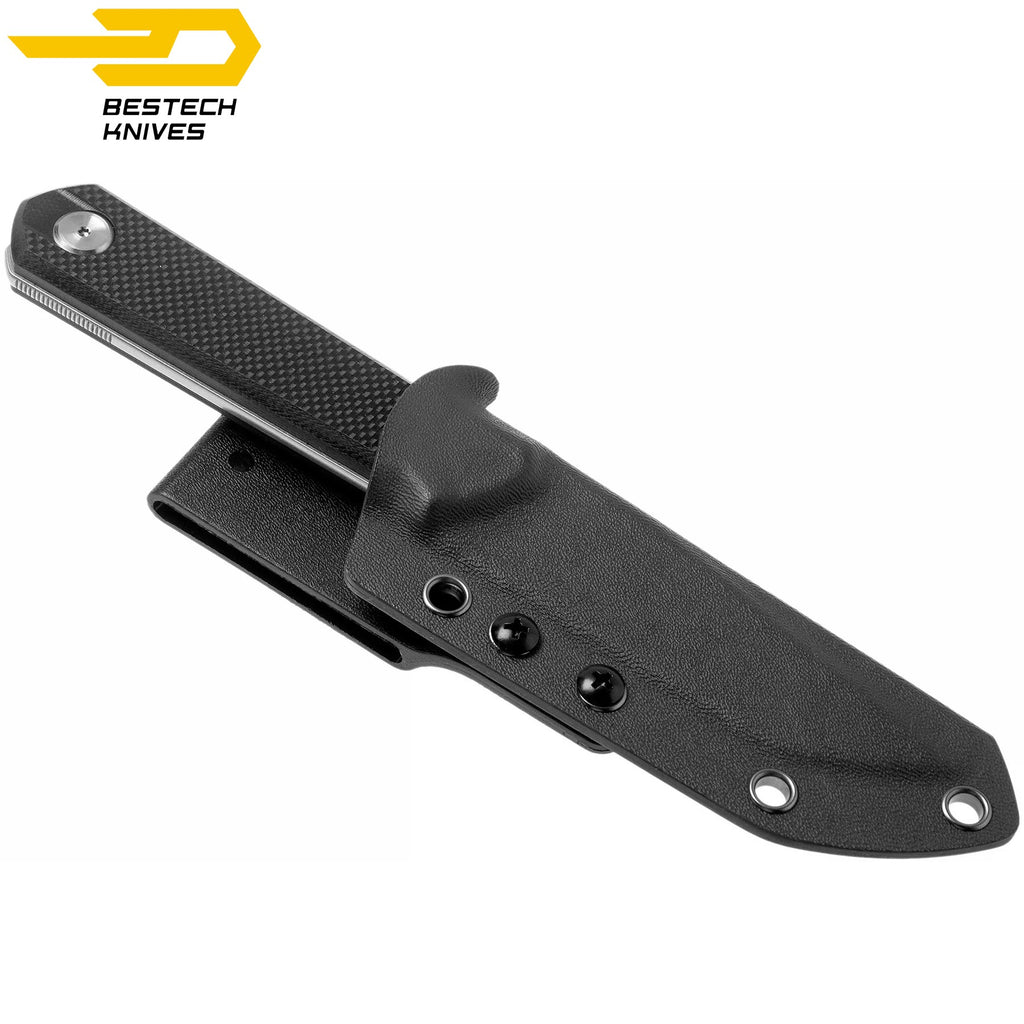 Bestech Faca Hedron Preto G10 D2 — foto 4
