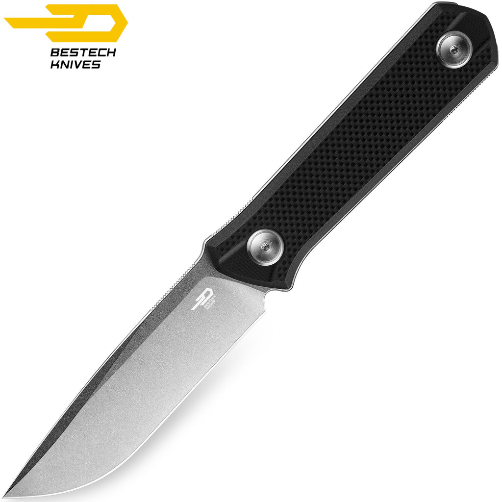 Bestech Faca Hedron Preto G10 D2