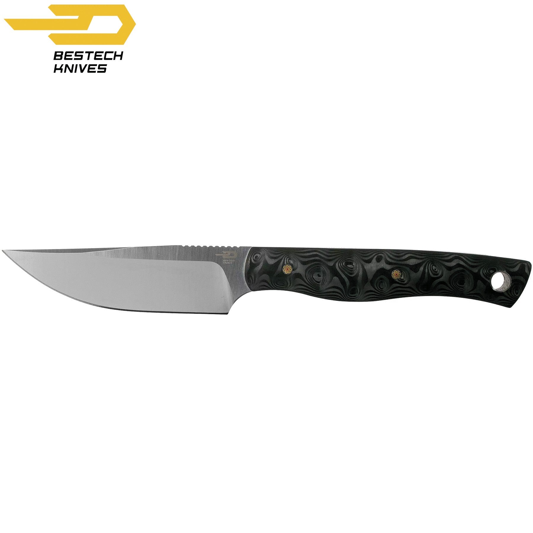 Bestech Faca Heidi Blacksmith Fibra de Carbono D2 — foto 3