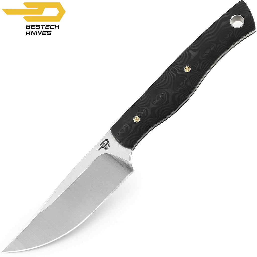Bestech Faca Heidi Blacksmith Fibra de Carbono D2