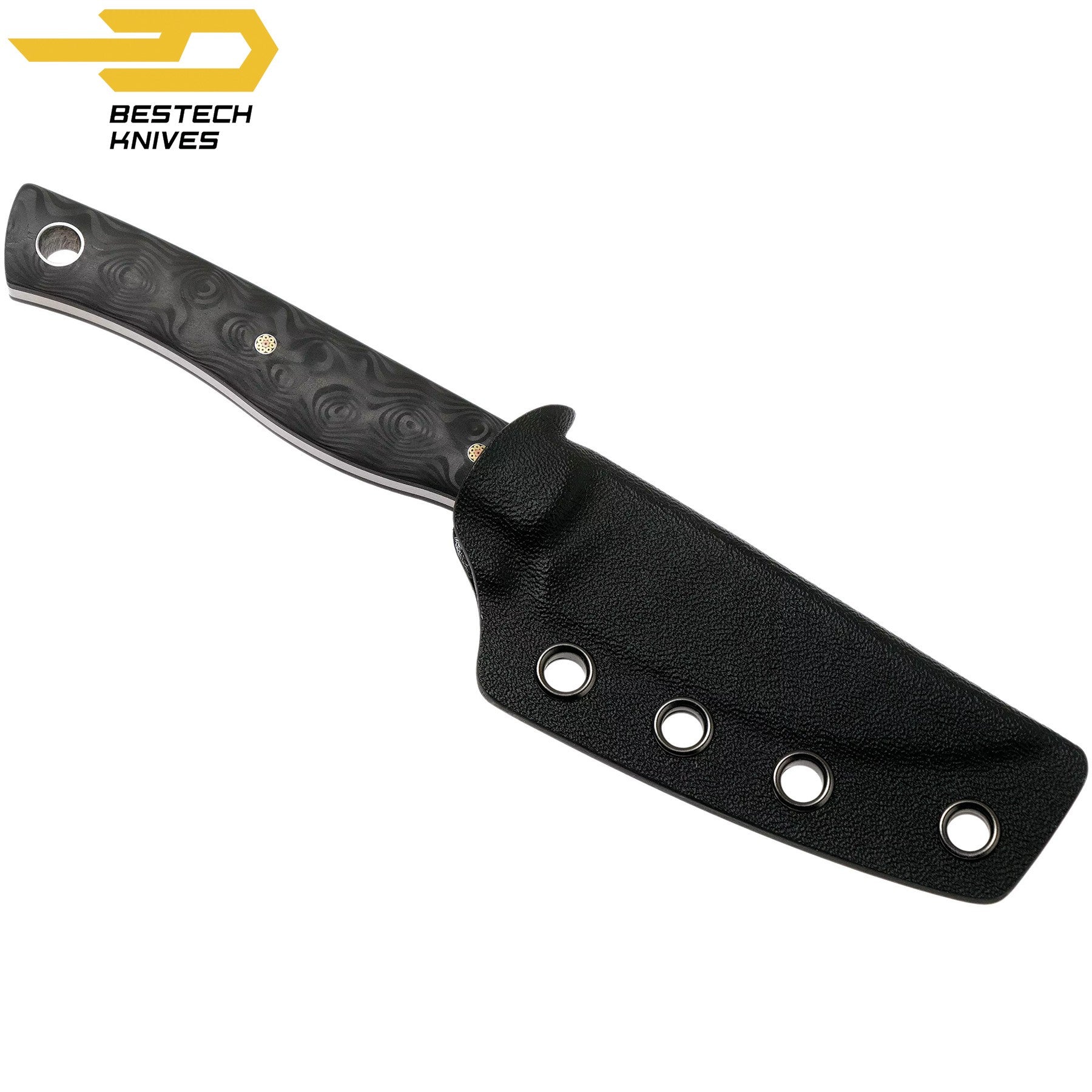 Bestech Faca Heidi Blacksmith Fibra de Carbono D2 — foto 6
