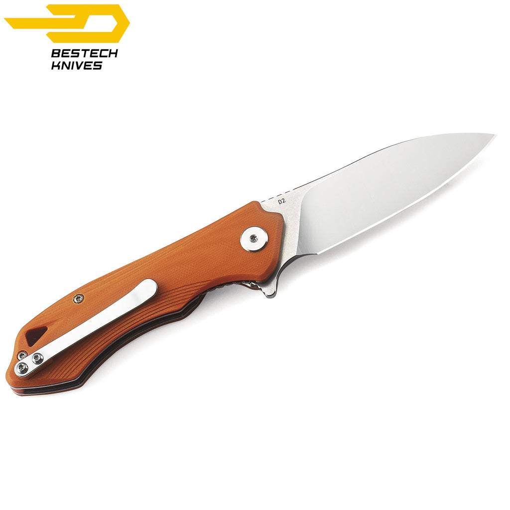 Bestech Navalha Beluga Laranja G10 D2 — foto 5