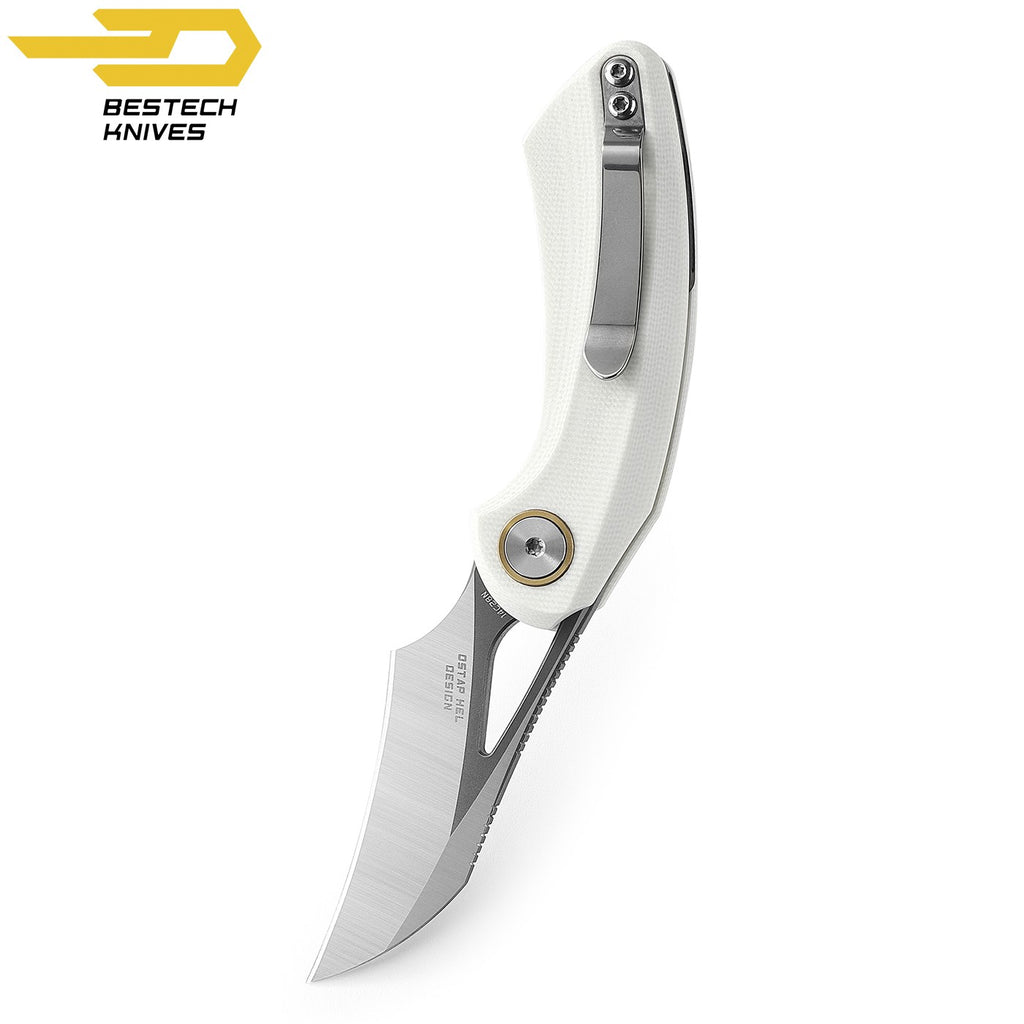 Bestech Navalha Bihai Branca G10 14C28N — foto 3