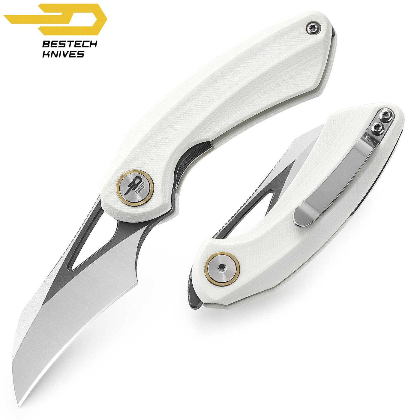 Bestech Navalha Bihai Branca G10 14C28N — foto 4