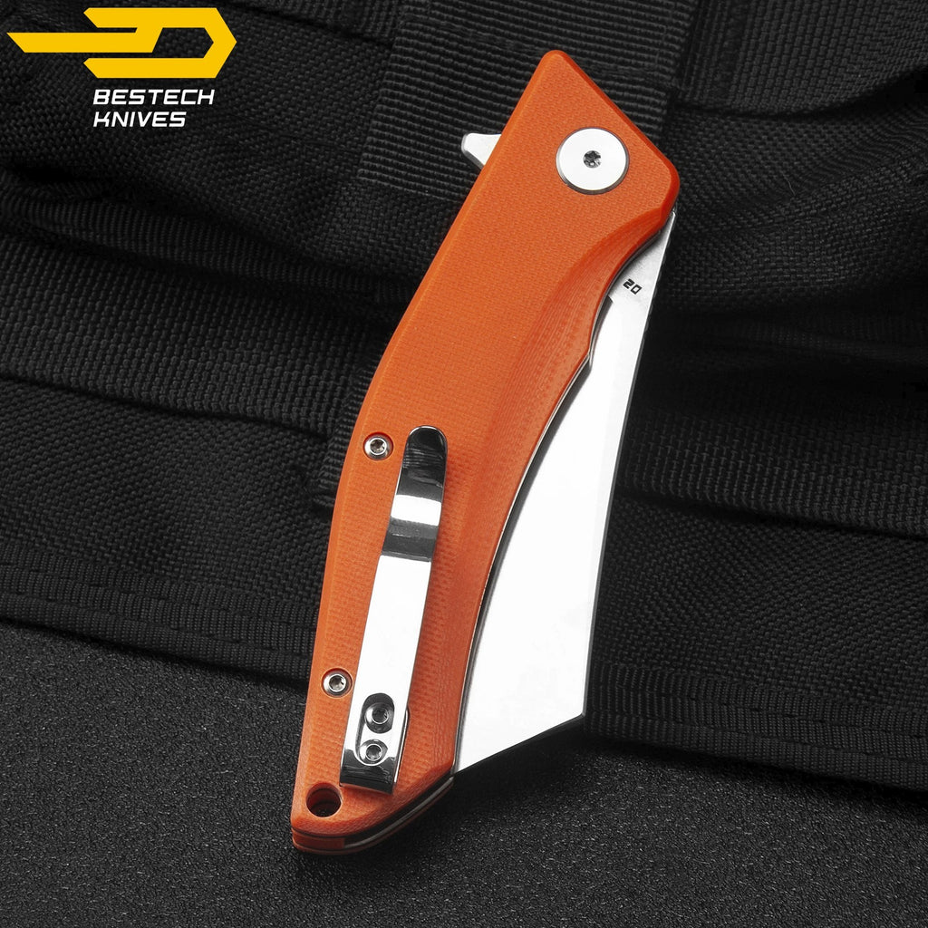 Bestech Navalha Cubis Laranja G10 D2 — foto 9