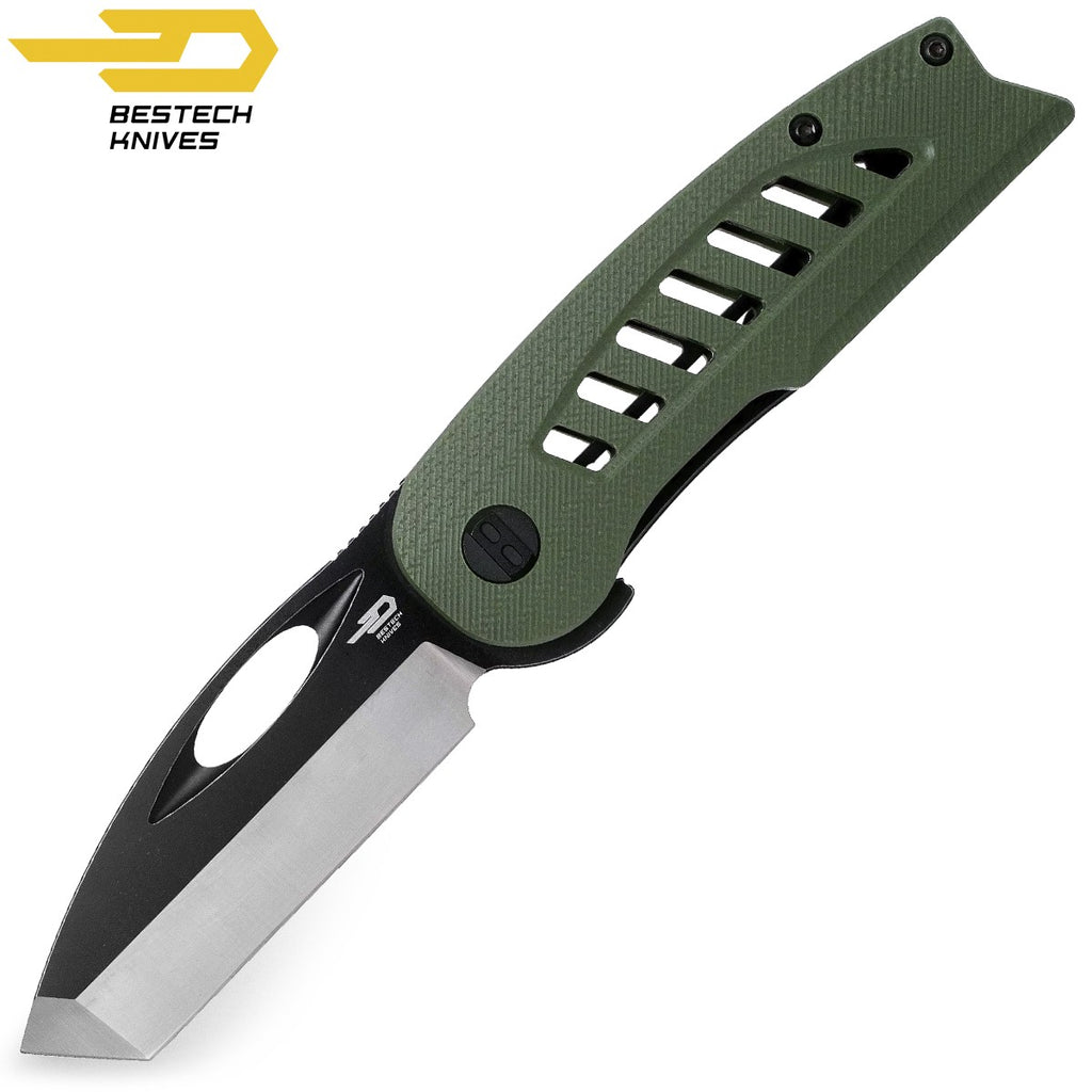 Bestech Navalha Explorer Verde Tropa G10 D2