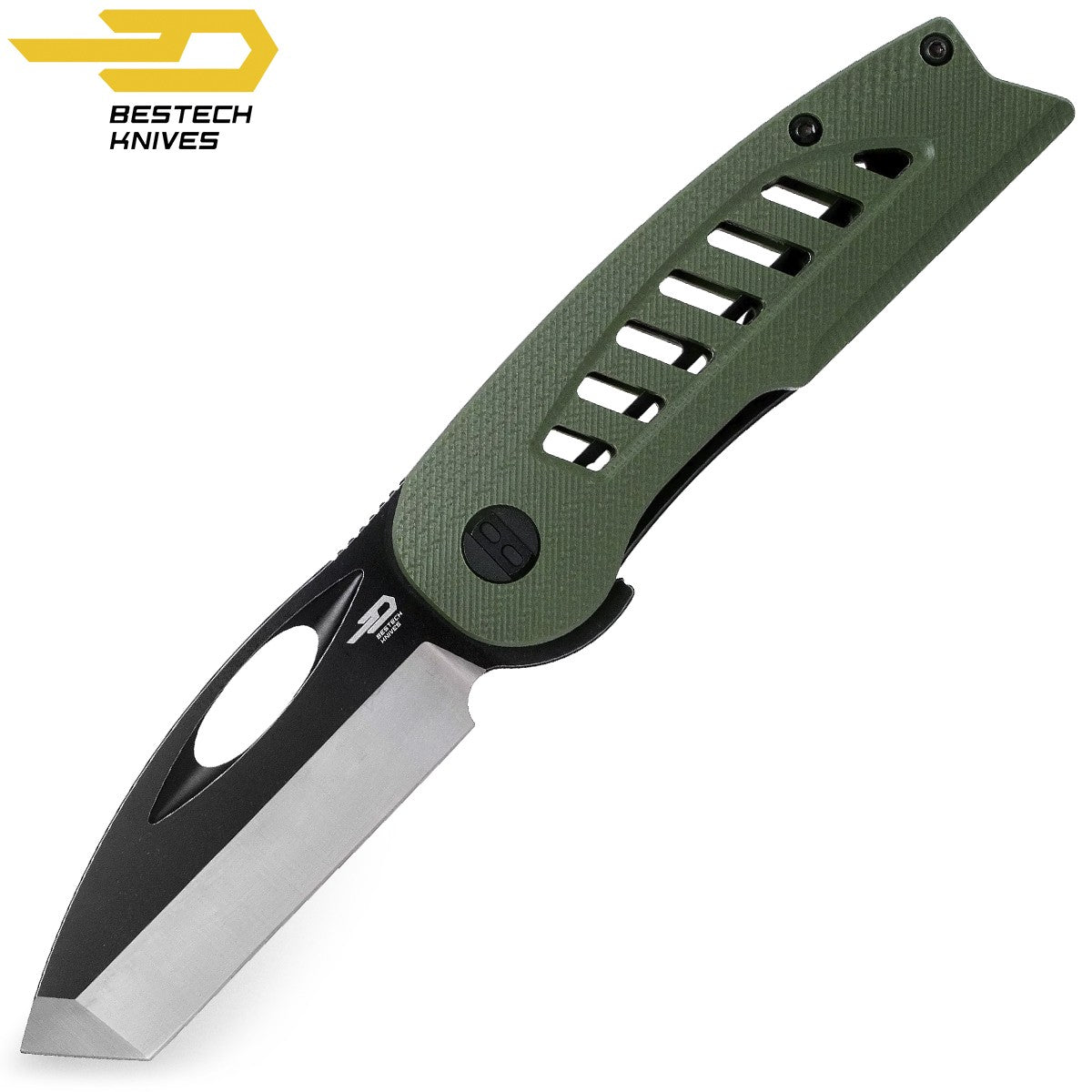 Bestech Navalha Explorer Verde Tropa G10 D2