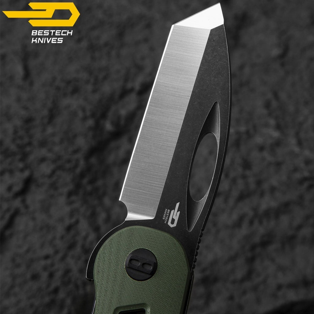 Bestech Navalha Explorer Verde Tropa G10 D2 — foto 6