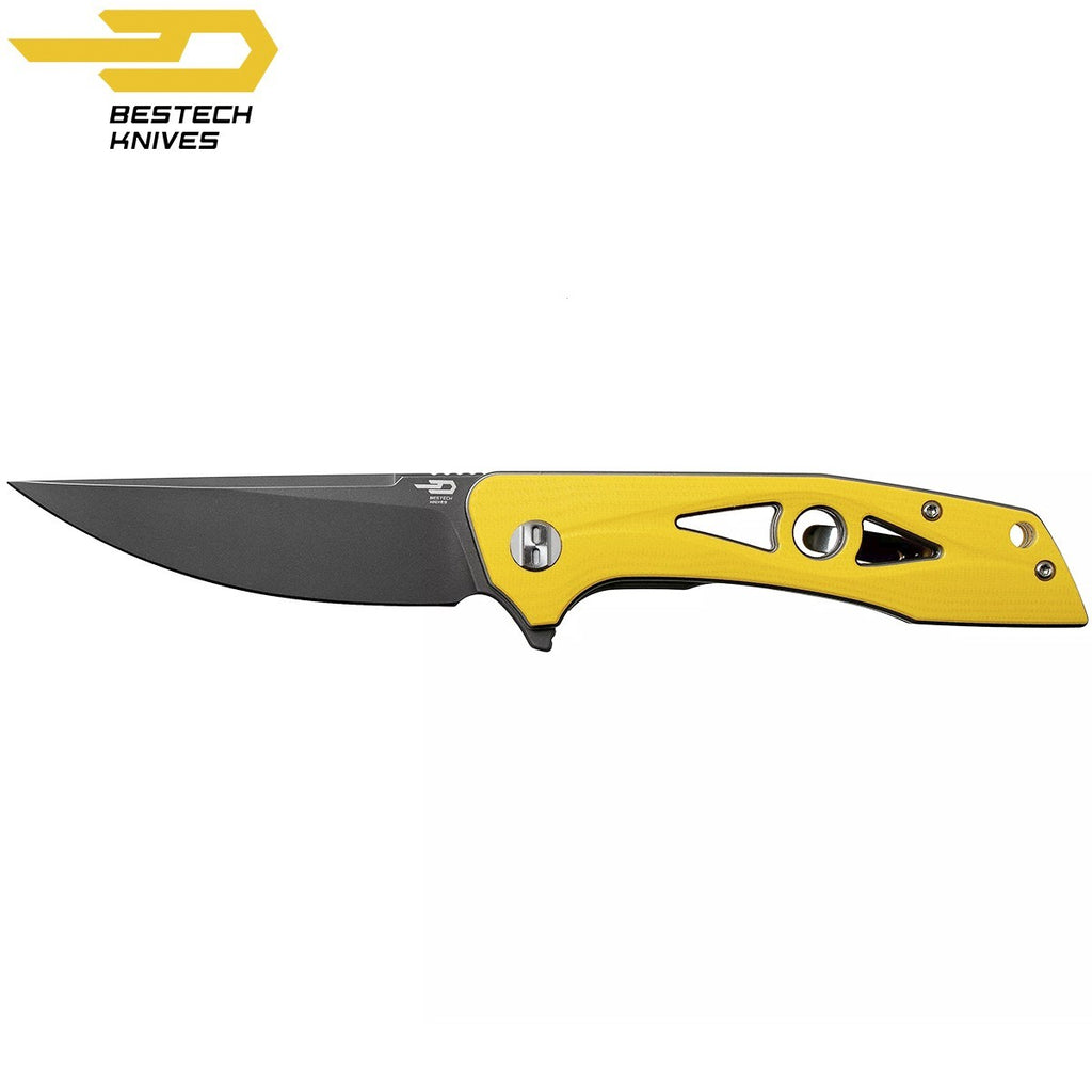 Bestech Navalha Eye of Ra Amarelo G10 D2 — foto 4