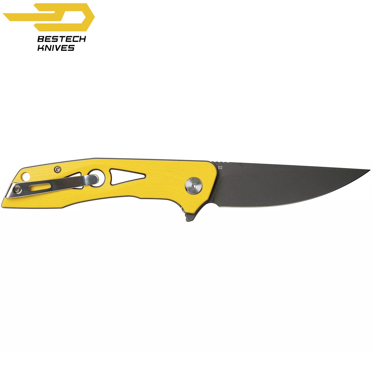 Bestech Navalha Eye of Ra Amarelo G10 D2 — foto 5