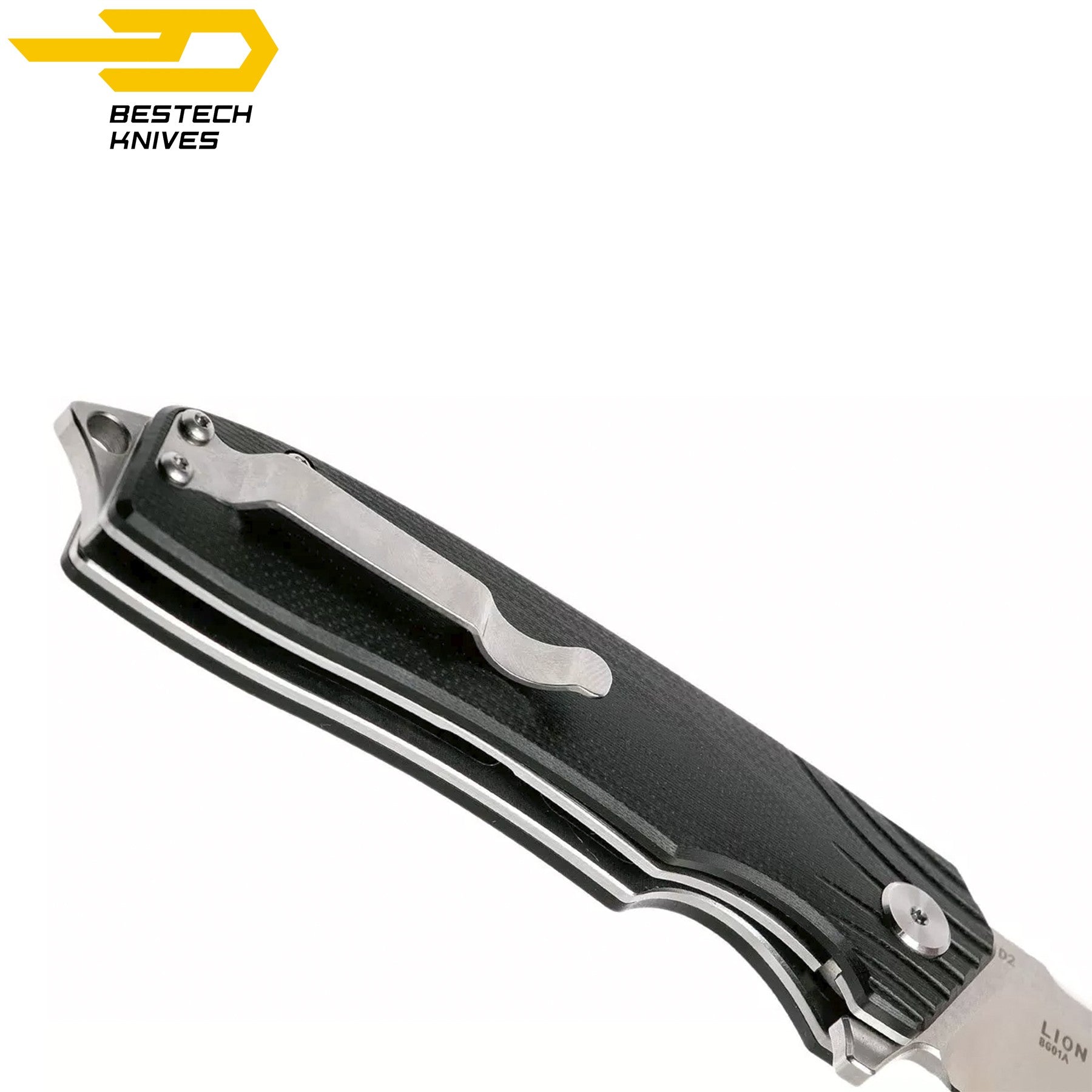 Bestech Navalha Lion Preto G10 D2 — foto 5