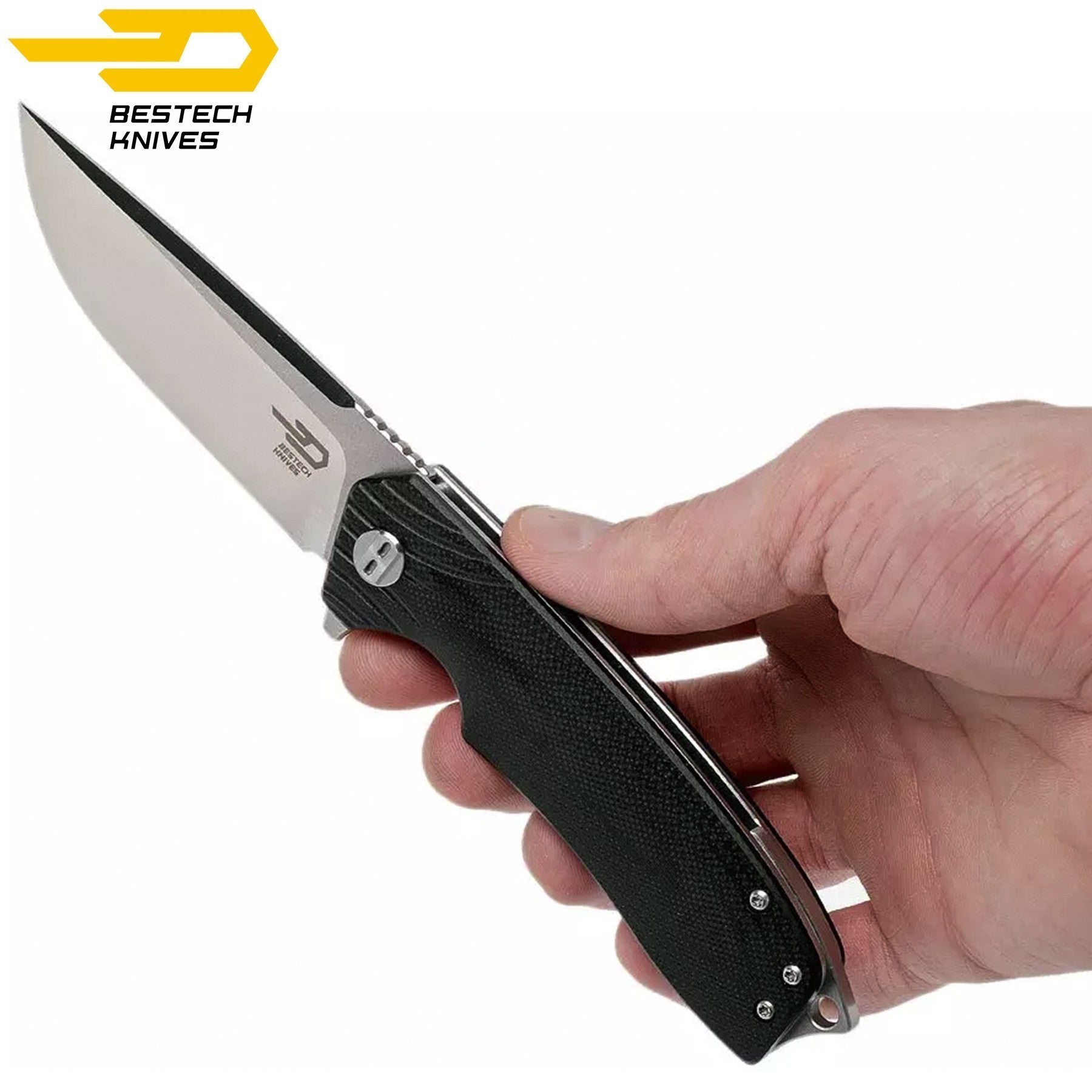 Bestech Navalha Lion Preto G10 D2 — foto 2