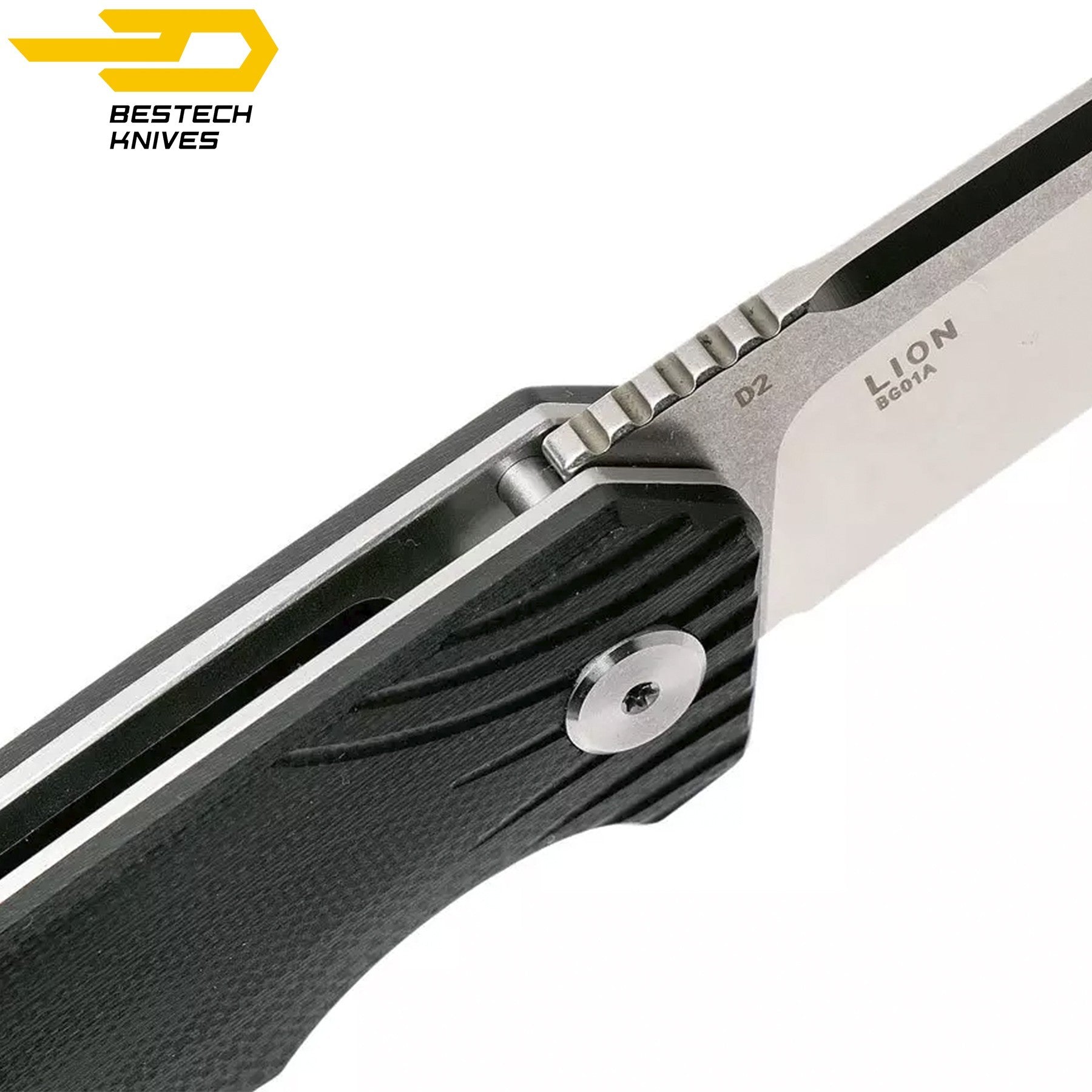 Bestech Navalha Lion Preto G10 D2 — foto 8