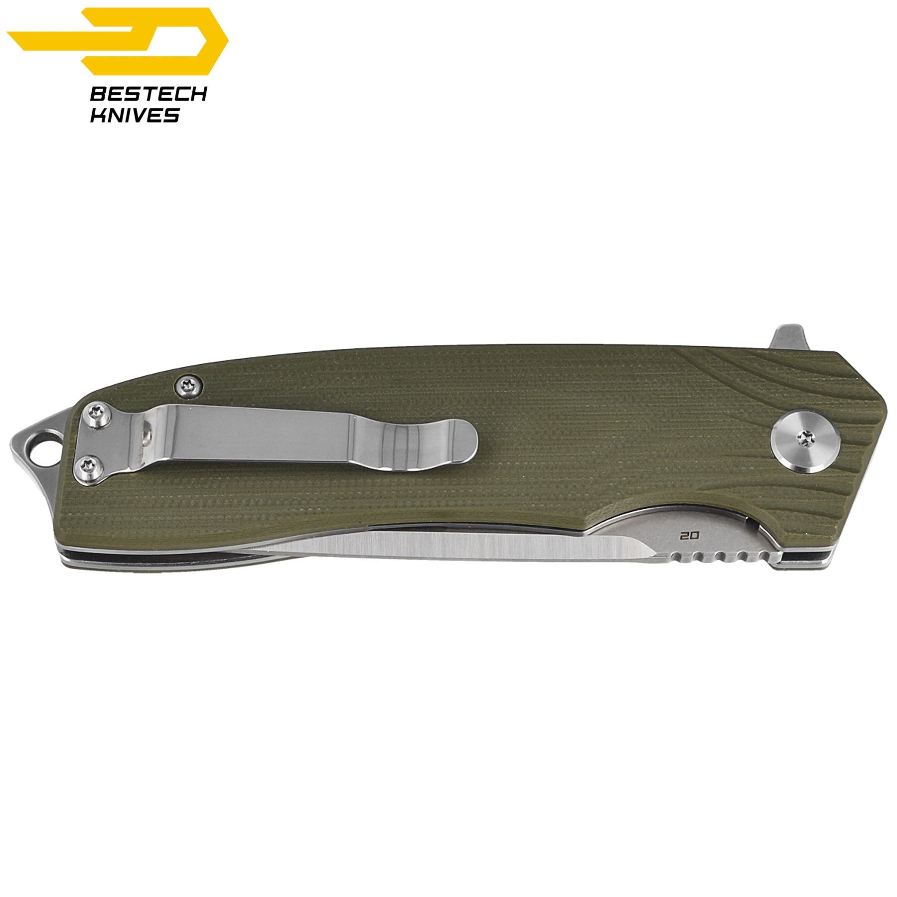 Bestech Navalha Lion Verde Tropa G10 D2 — foto 6
