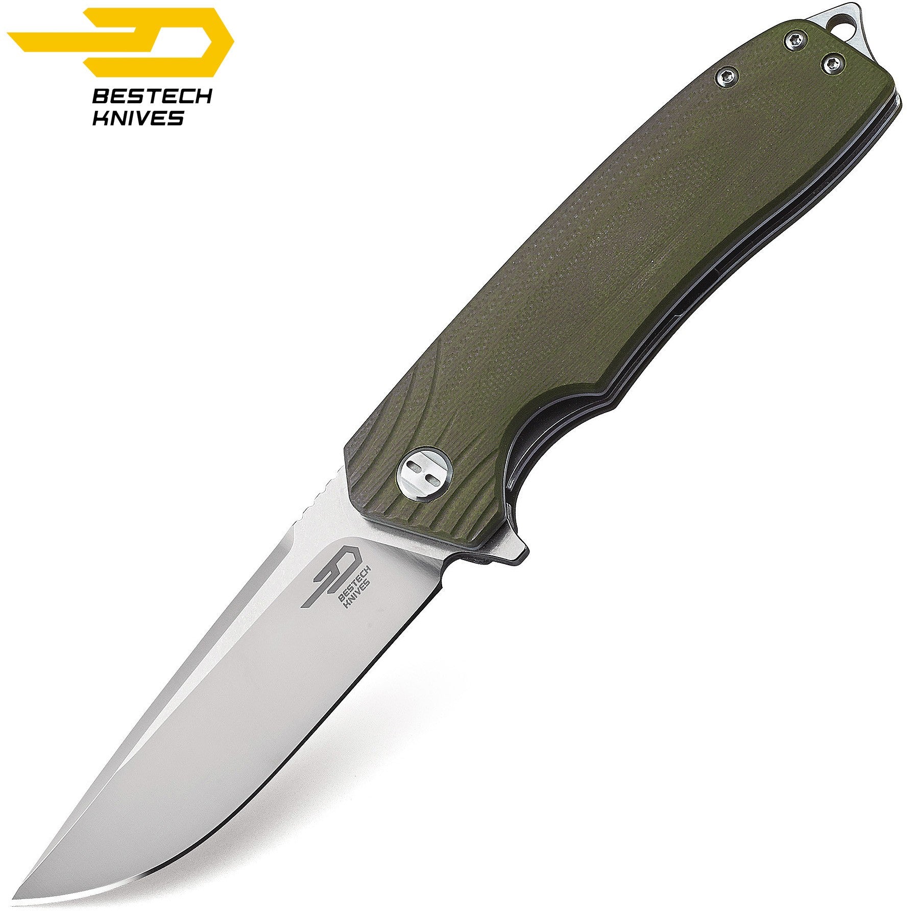 Bestech Navalha Lion Verde Tropa G10 D2