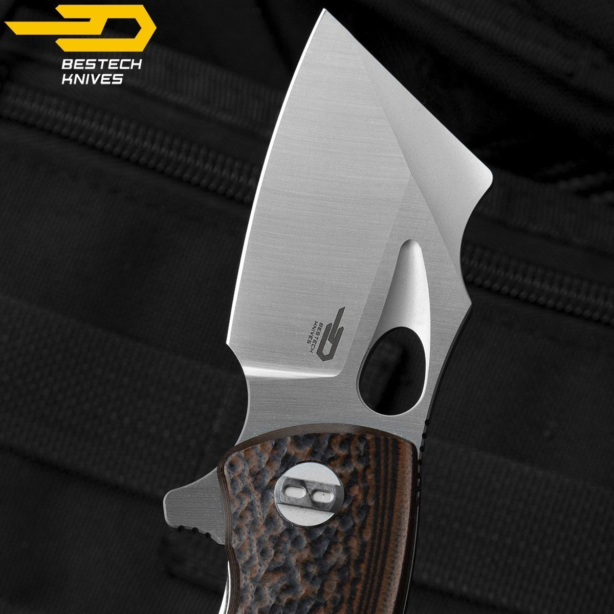 Bestech Navalha Lizard Preto Laranja G10 D2 — foto 6