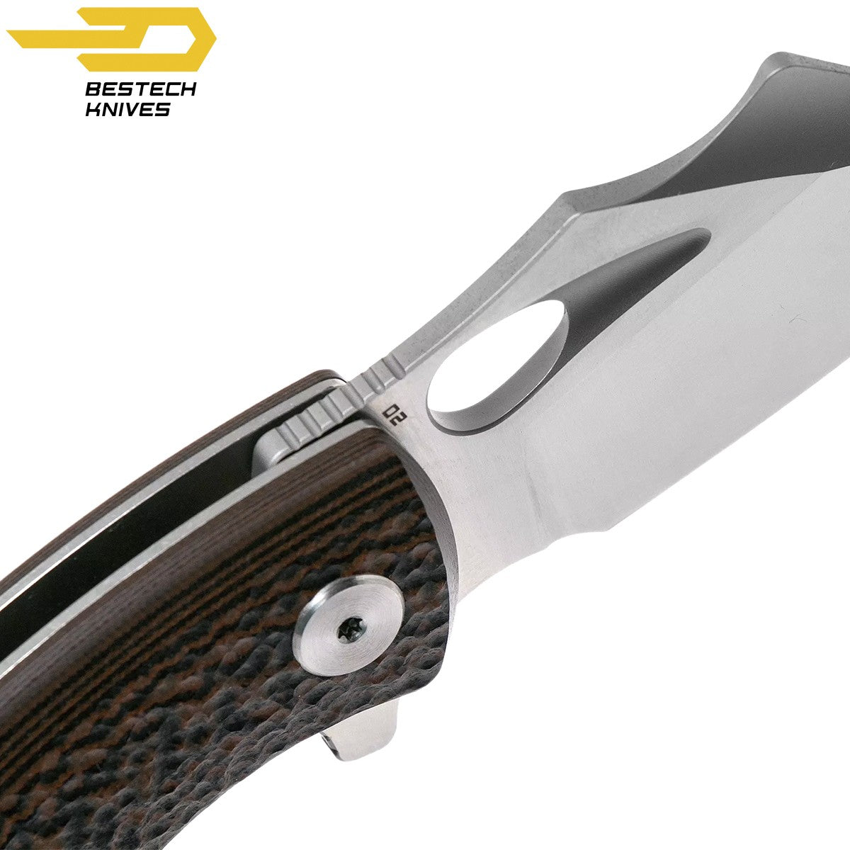 Bestech Navalha Lizard Preto Laranja G10 D2 — foto 4