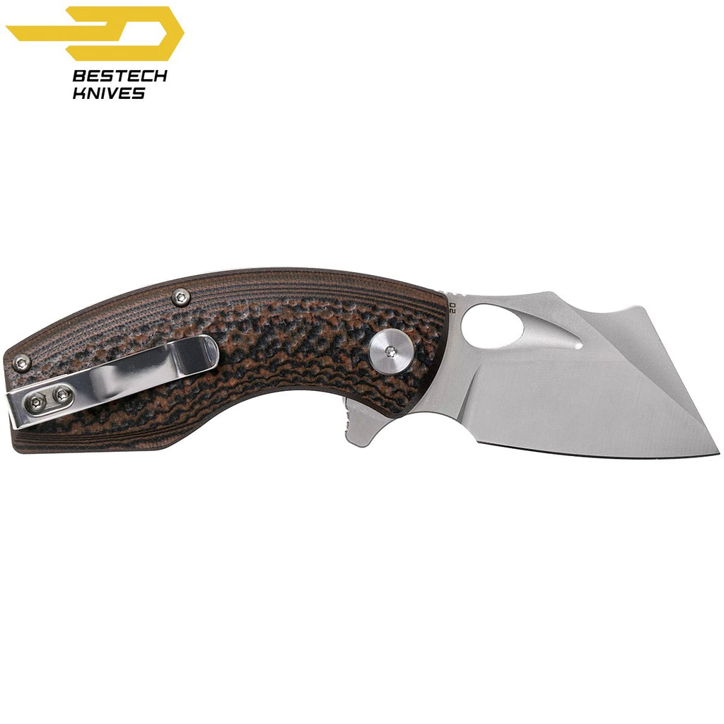 Bestech Navalha Lizard Preto Laranja G10 D2 — foto 3