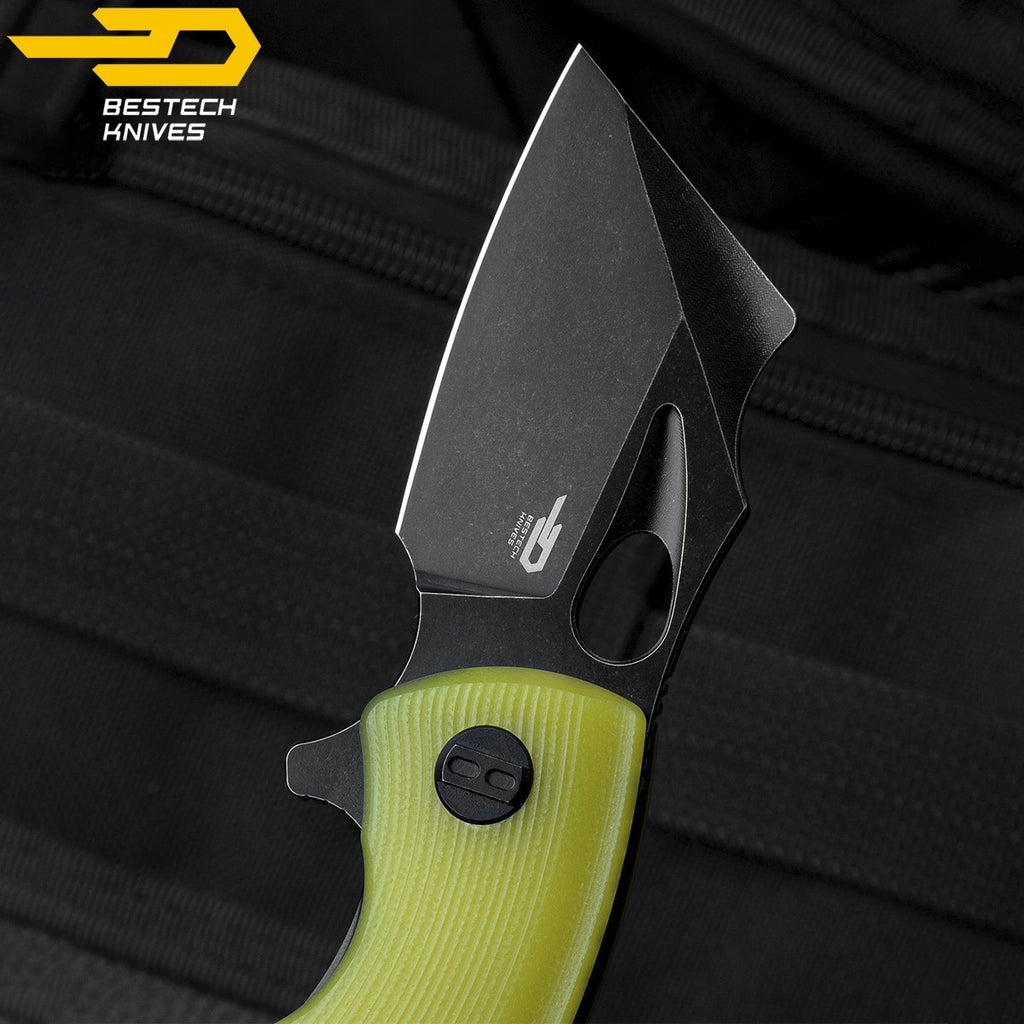 Bestech Navalha Lizard Verde Lima G10 D2 — foto 6