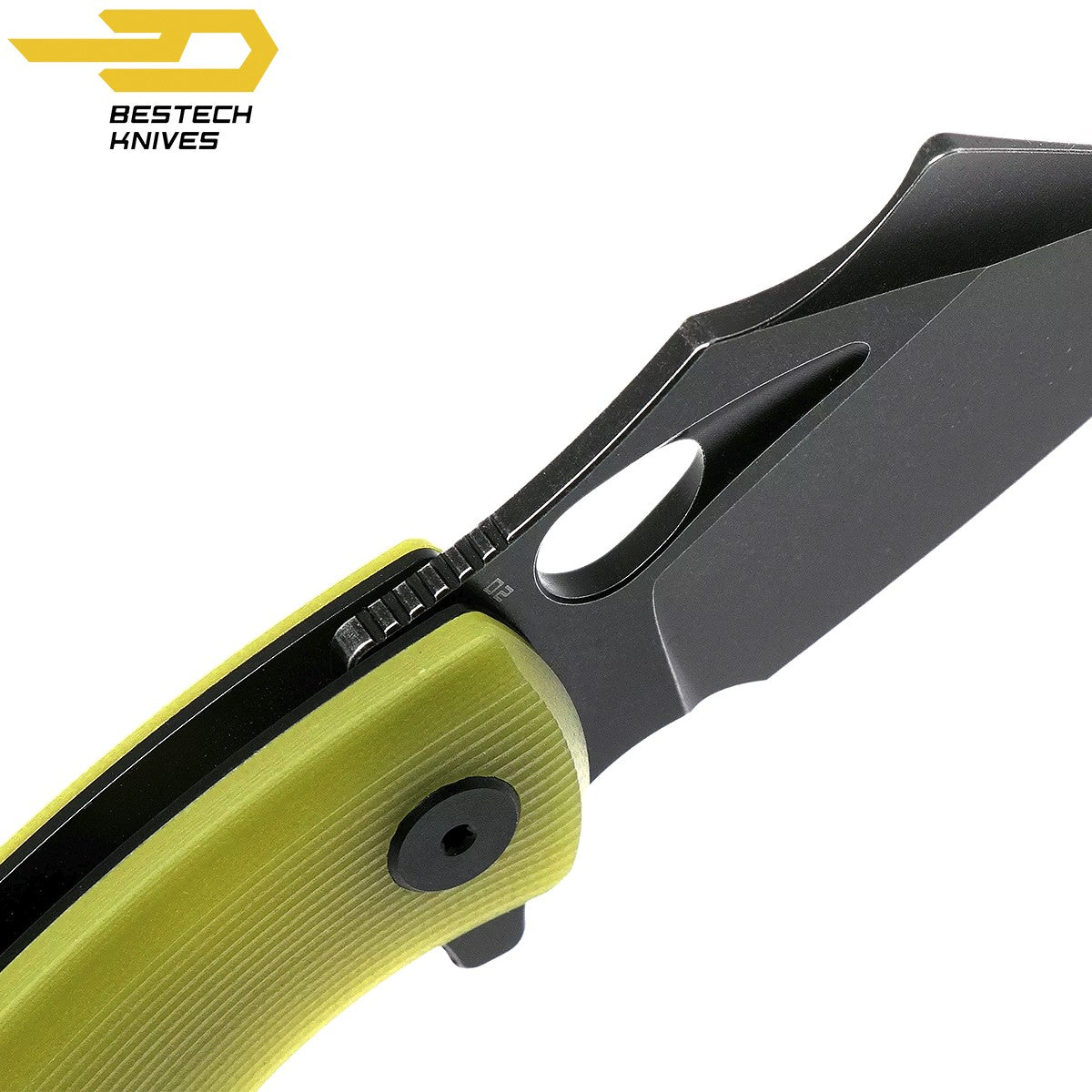 Bestech Navalha Lizard Verde Lima G10 D2 — foto 4