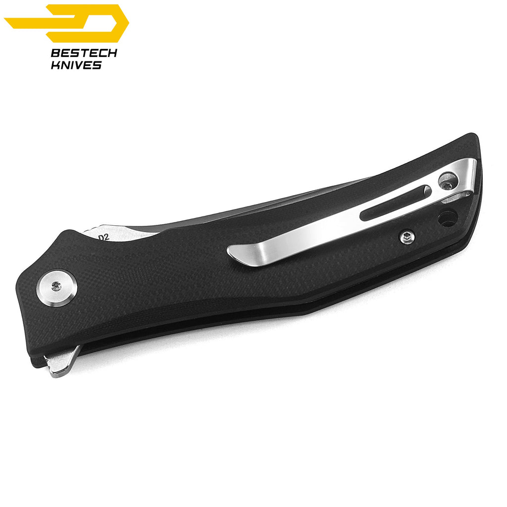 Bestech Navalha Scimitar Preto  G10 D2 — foto 2