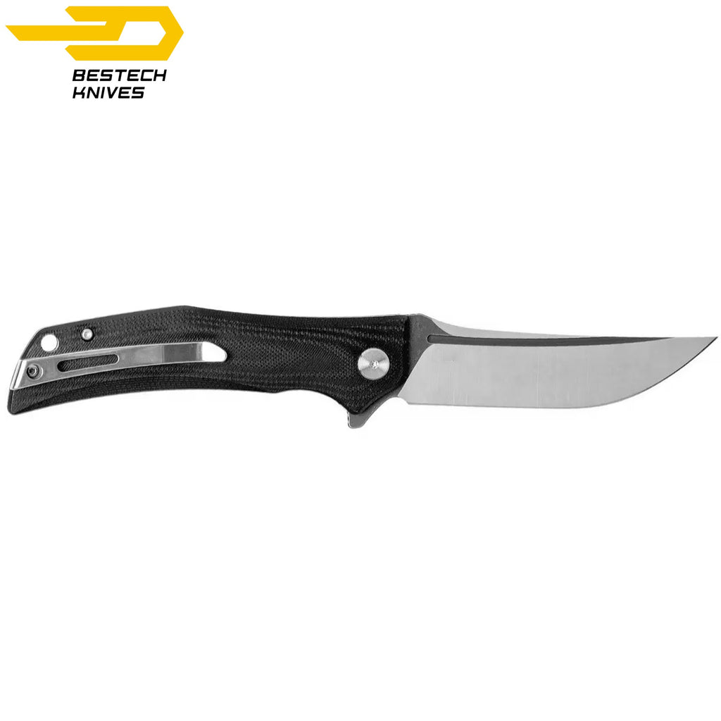 Bestech Navalha Scimitar Preto  G10 D2 — foto 6