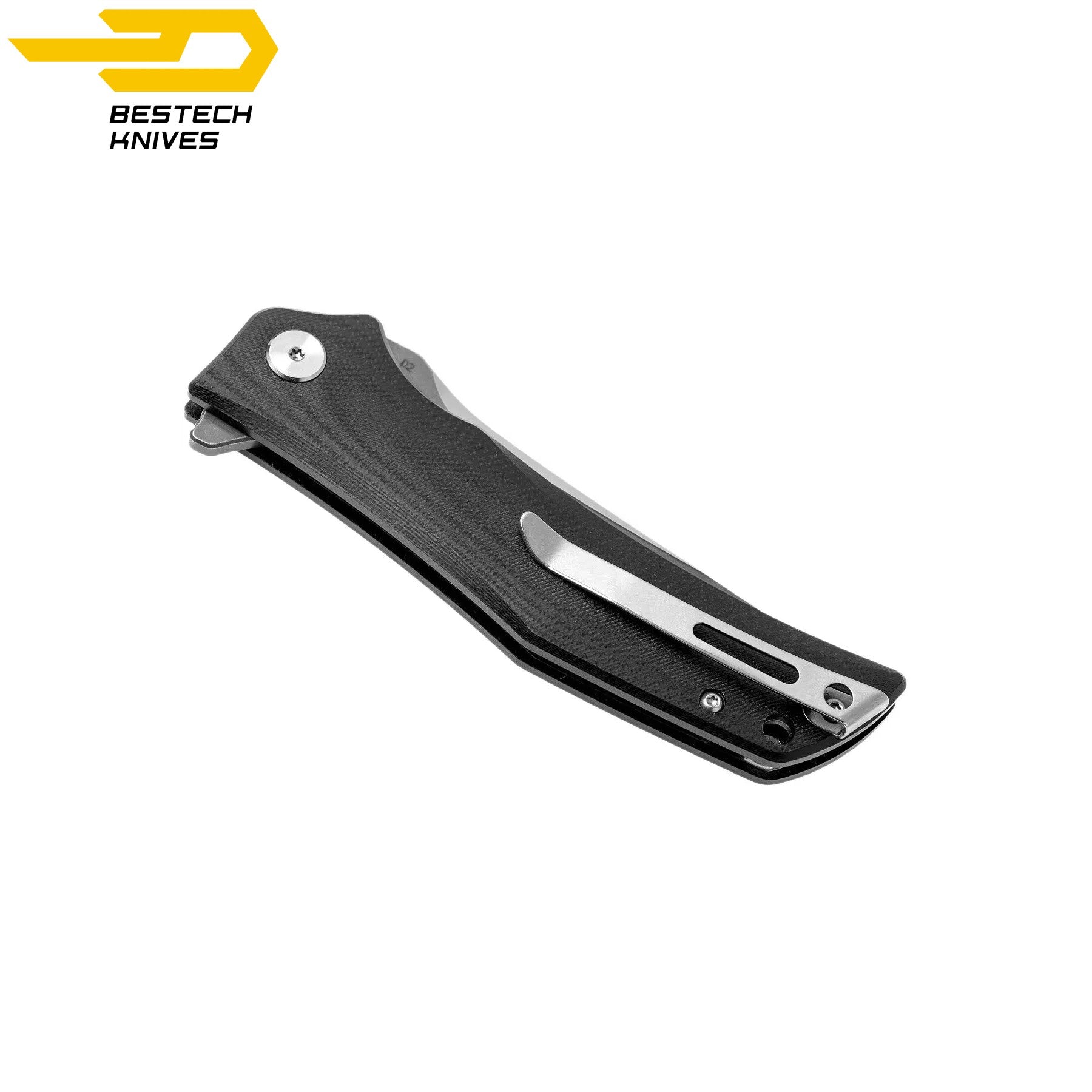 Bestech Navalha Scimitar Preto  G10 D2 — foto 7