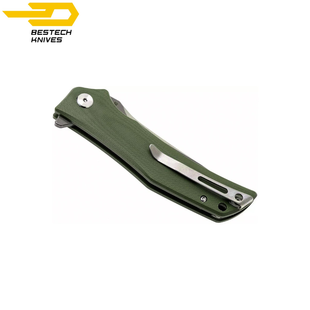 Bestech Navalha Scimitar Verde Tropa G10 D2 — foto 7