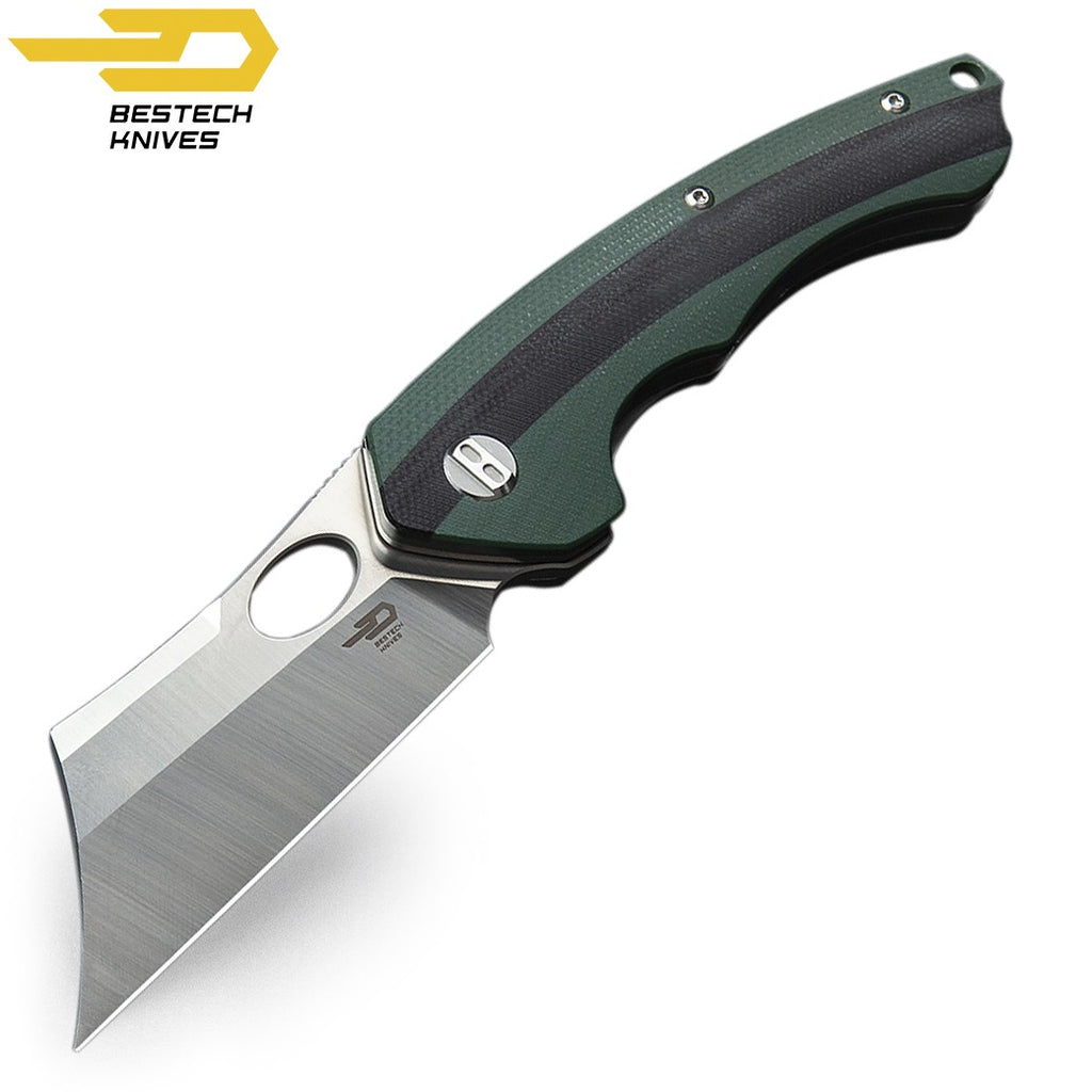 Bestech Navalha Skirmish Verde Tropa Preto G10 D2