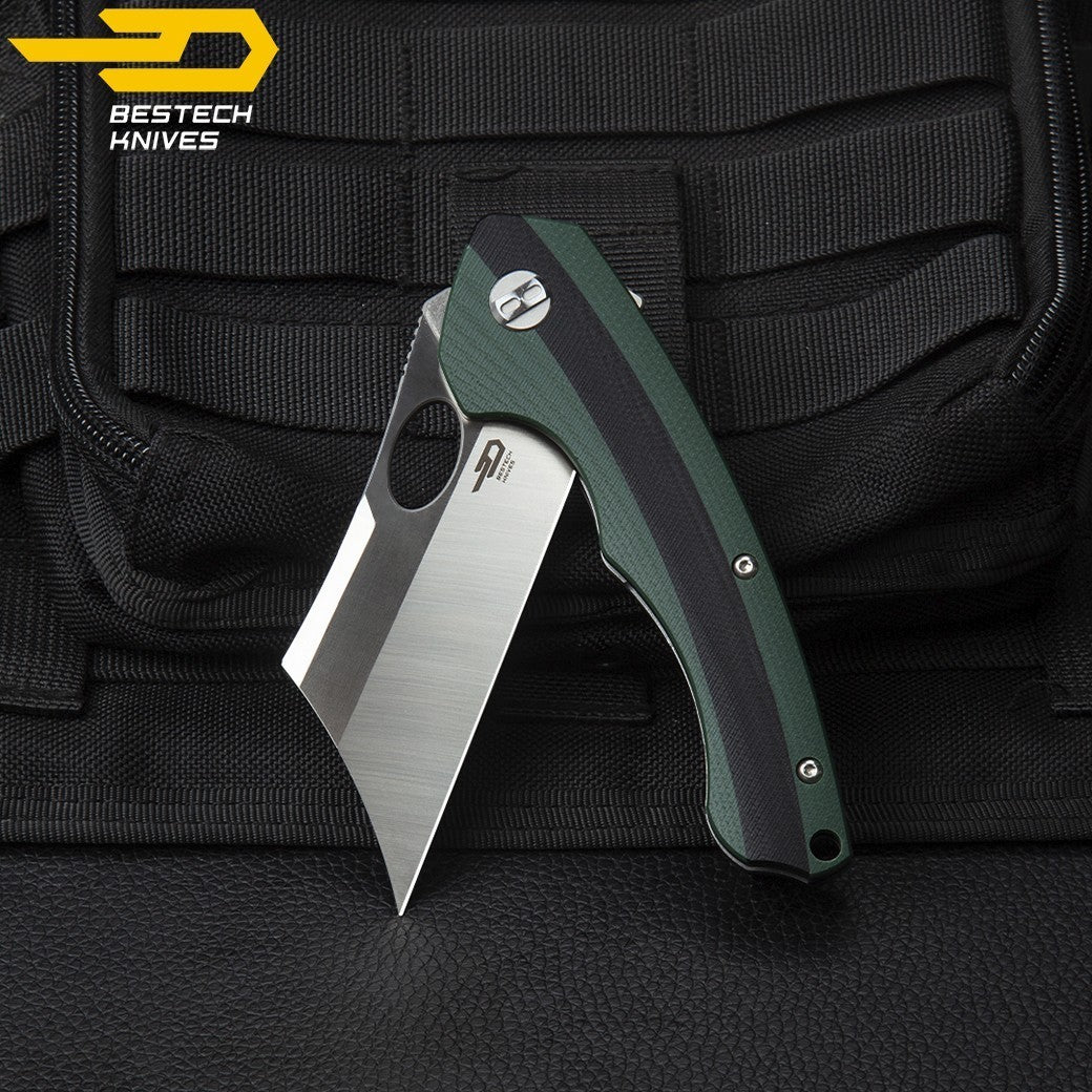 Bestech Navalha Skirmish Verde Tropa Preto G10 D2 — foto 3