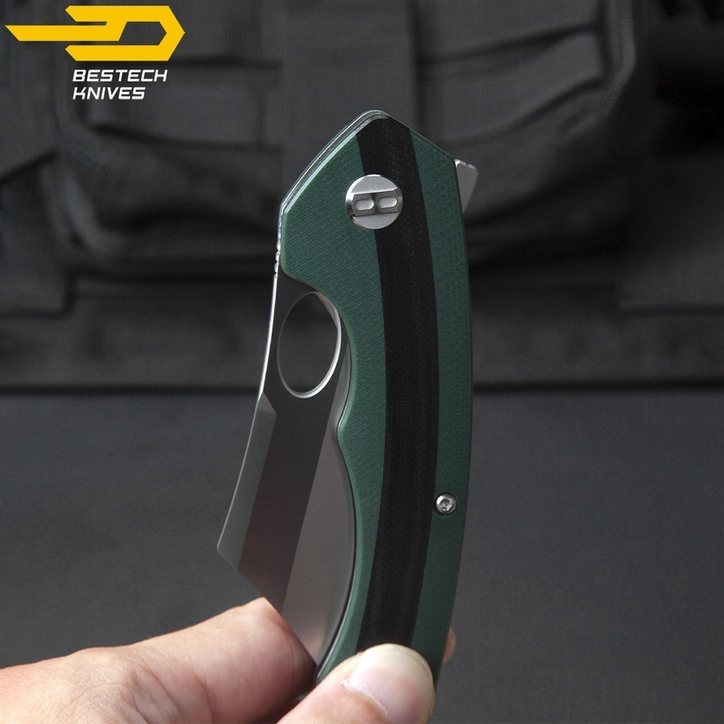 Bestech Navalha Skirmish Verde Tropa Preto G10 D2 — foto 2