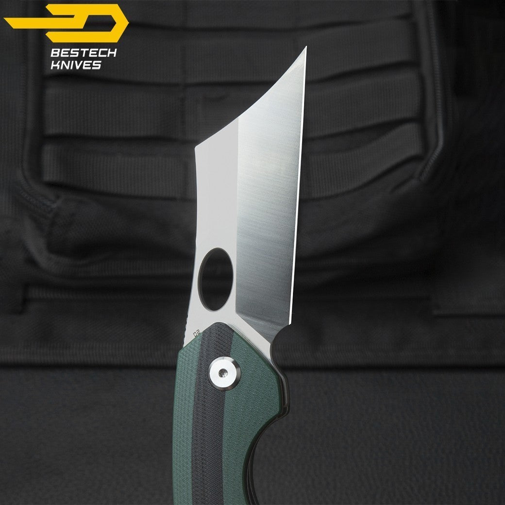 Bestech Navalha Skirmish Verde Tropa Preto G10 D2 — foto 5
