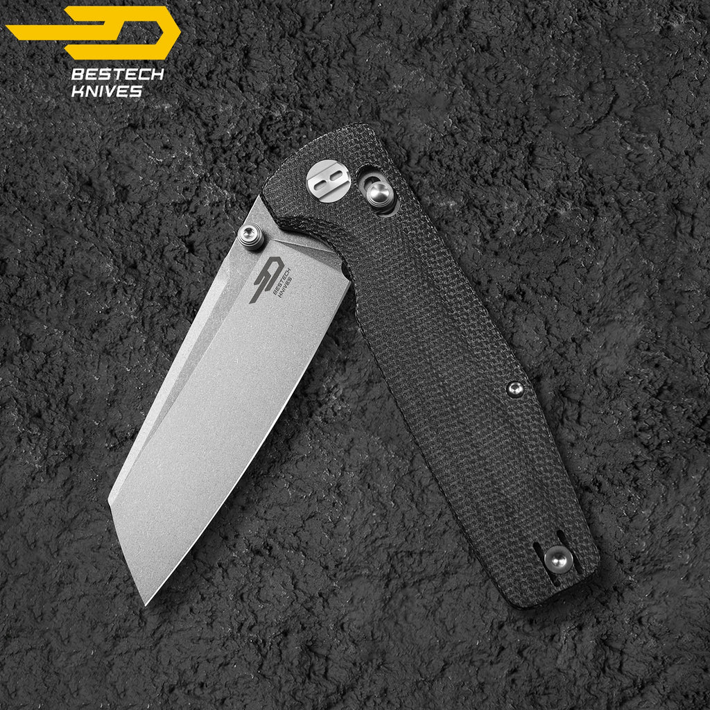 Bestech Navalha Slasher Preto Micarta D2 — foto 5