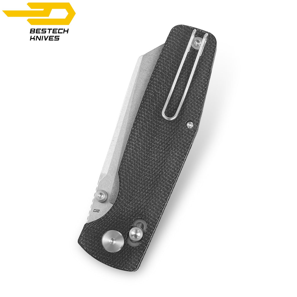 Bestech Navalha Slasher Preto Micarta D2 — foto 2