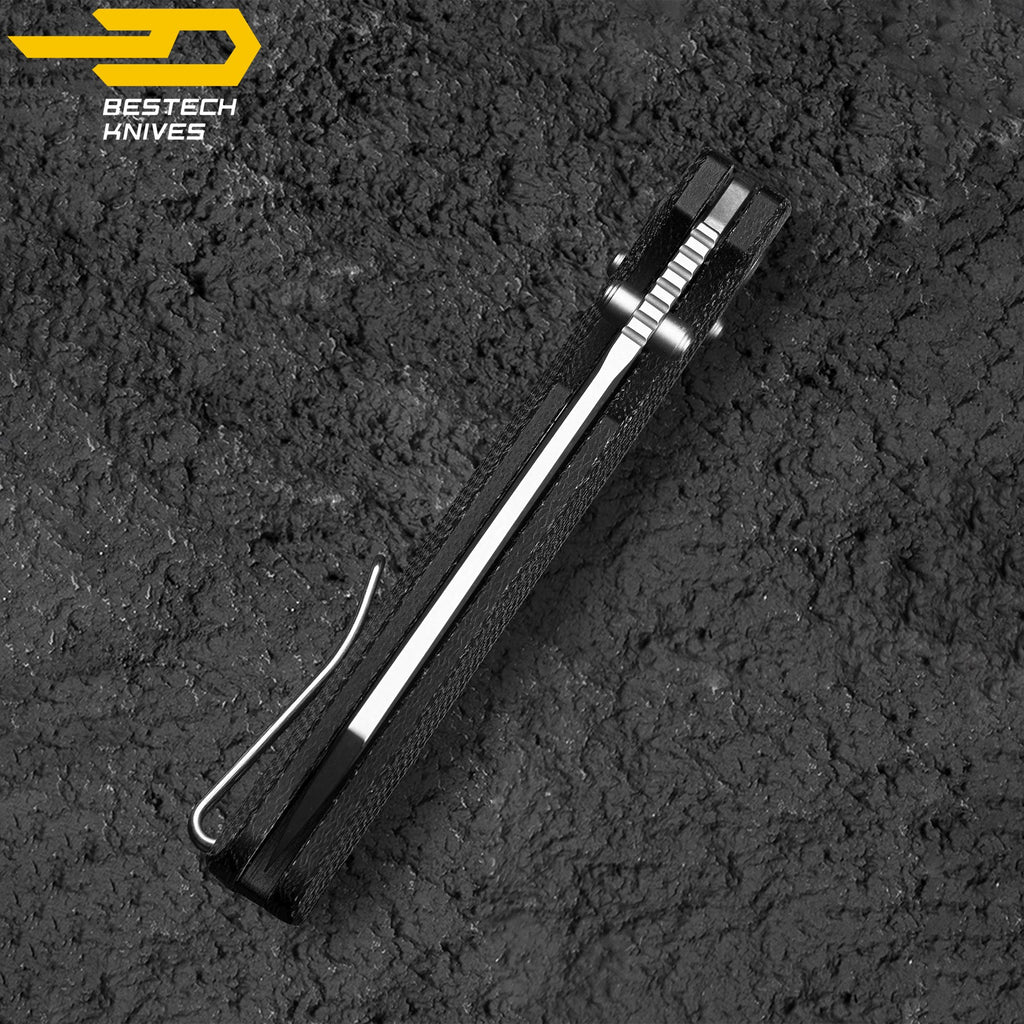 Bestech Navalha Slasher Preto Micarta D2 — foto 8