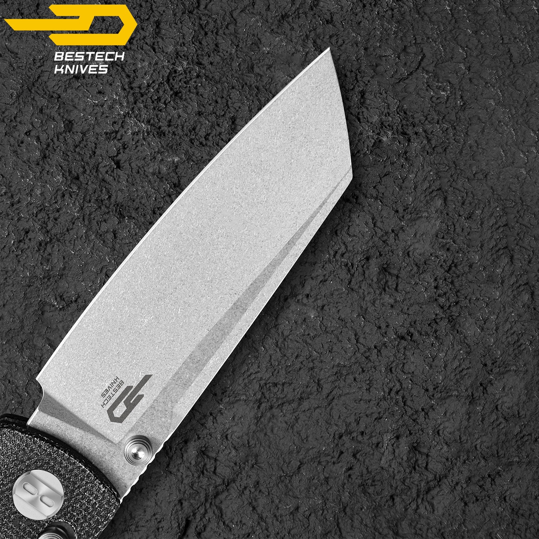 Bestech Navalha Slasher Preto Micarta D2 — foto 6