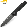Bestech Navalha Slyther Preto Verde G10  14C28N