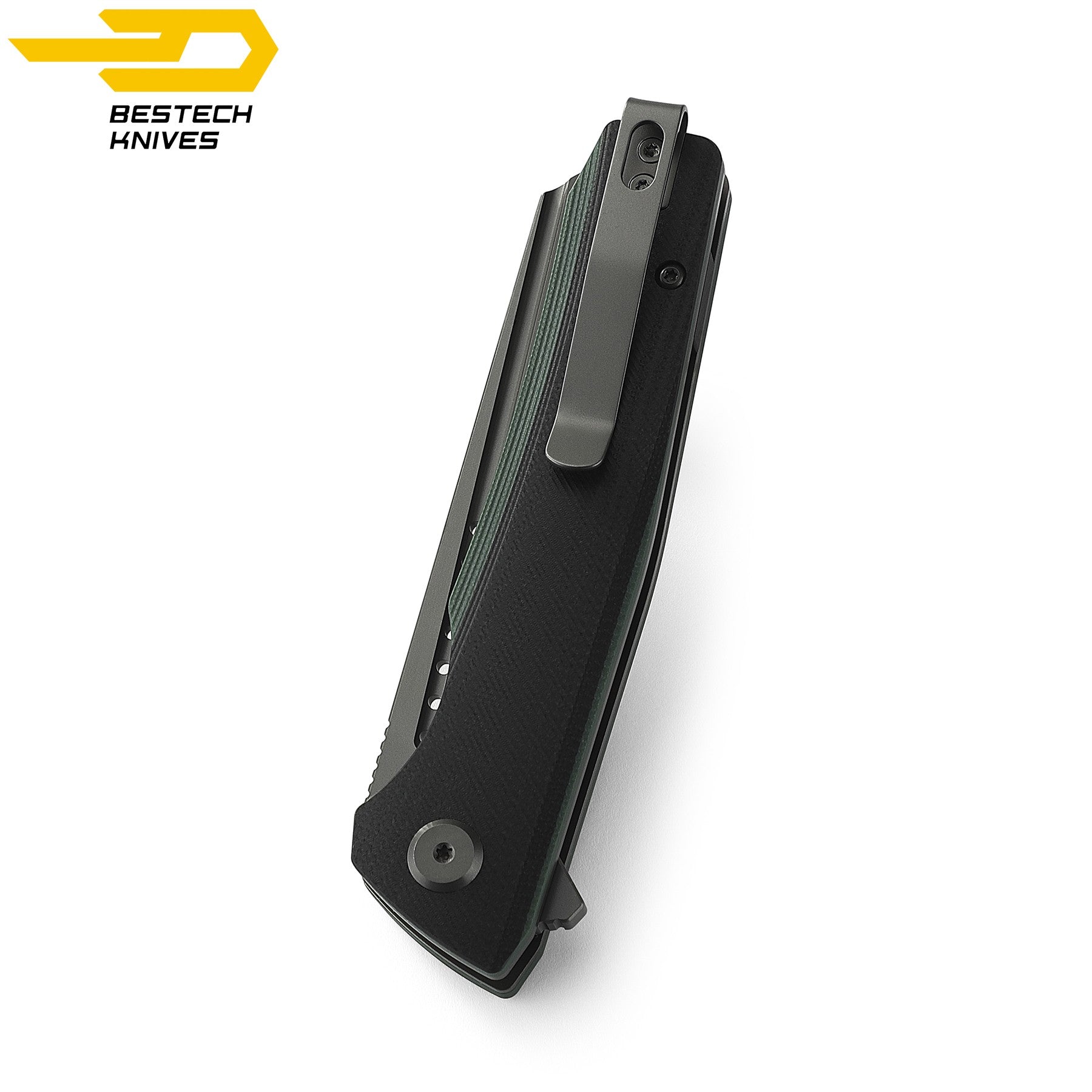 Bestech Navalha Slyther Preto Verde G10  14C28N — foto 2