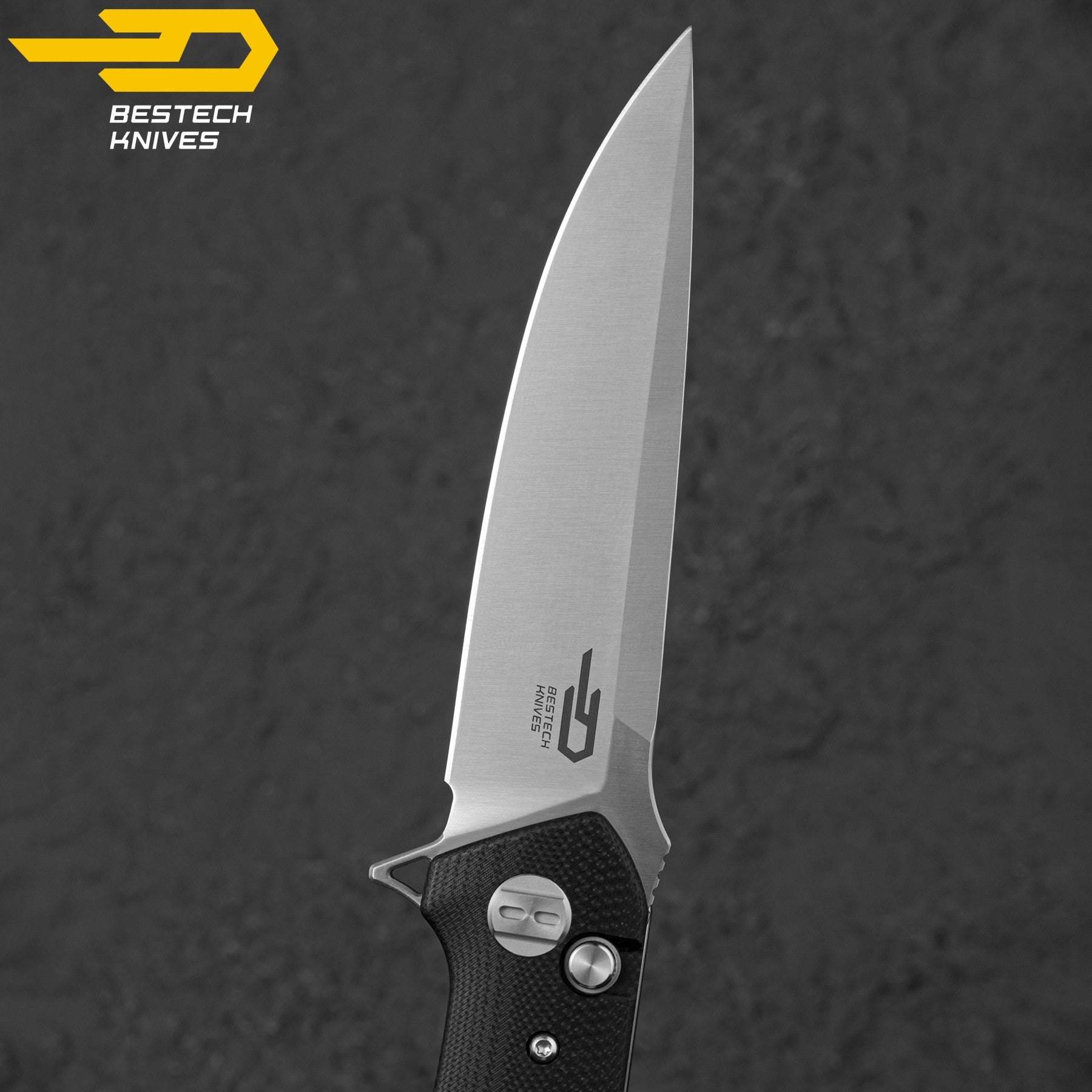 Bestech Navalha Swordfish Preto Azul G10 14C28N — foto 6