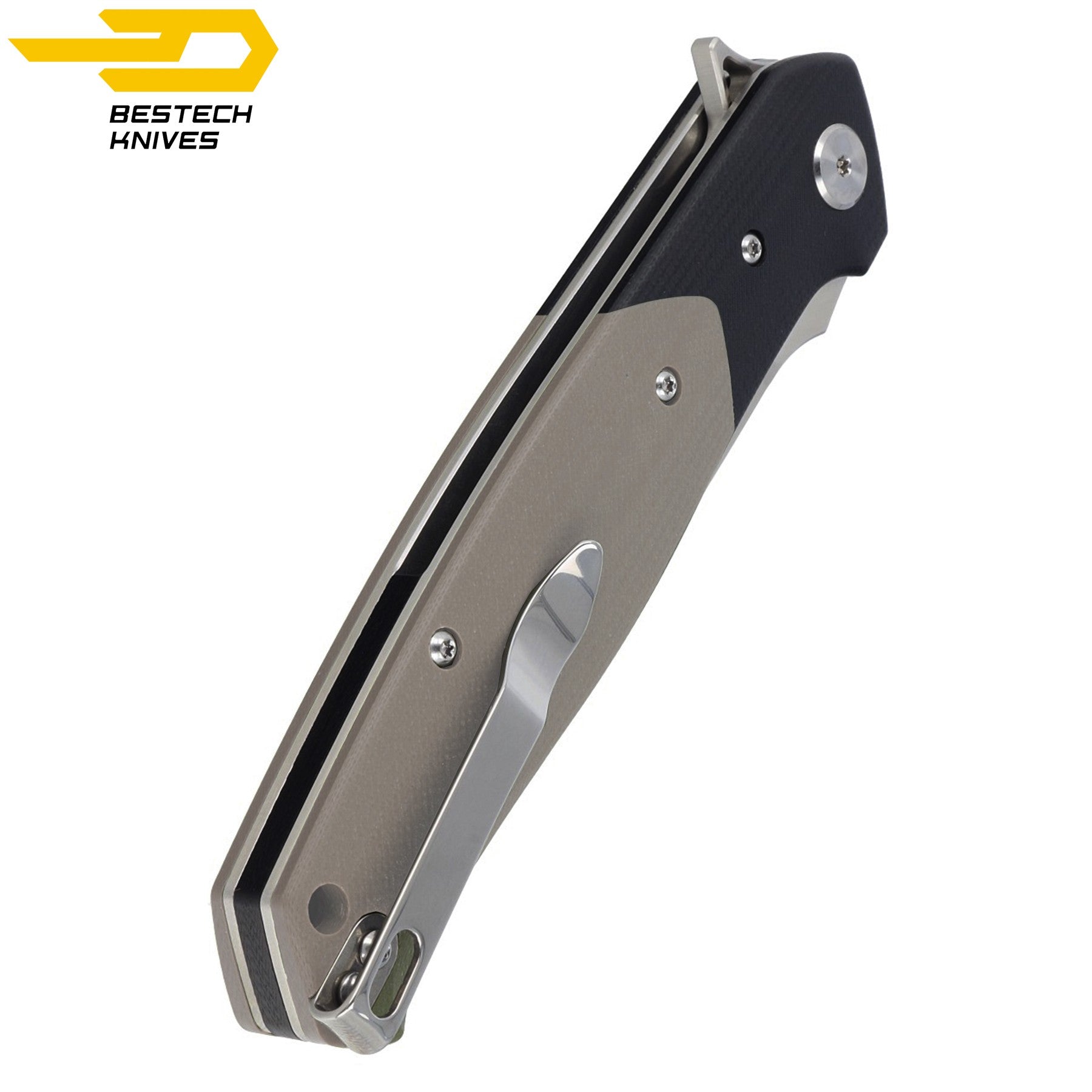 Bestech Navalha Swordfish Preto Bege G10 D2 — foto 6