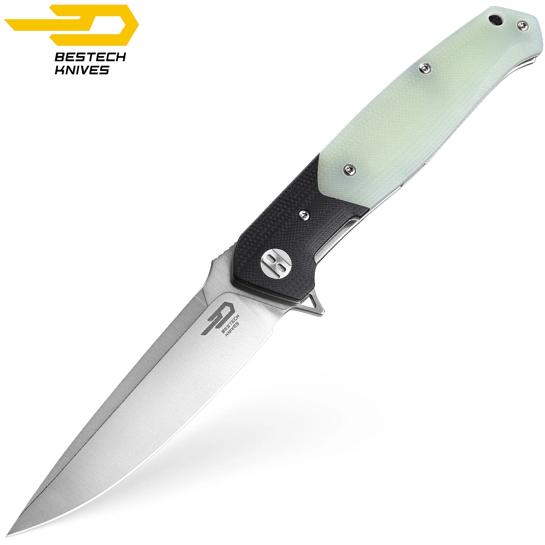 Bestech Navalha Swordfish Preto Jade G10 D2