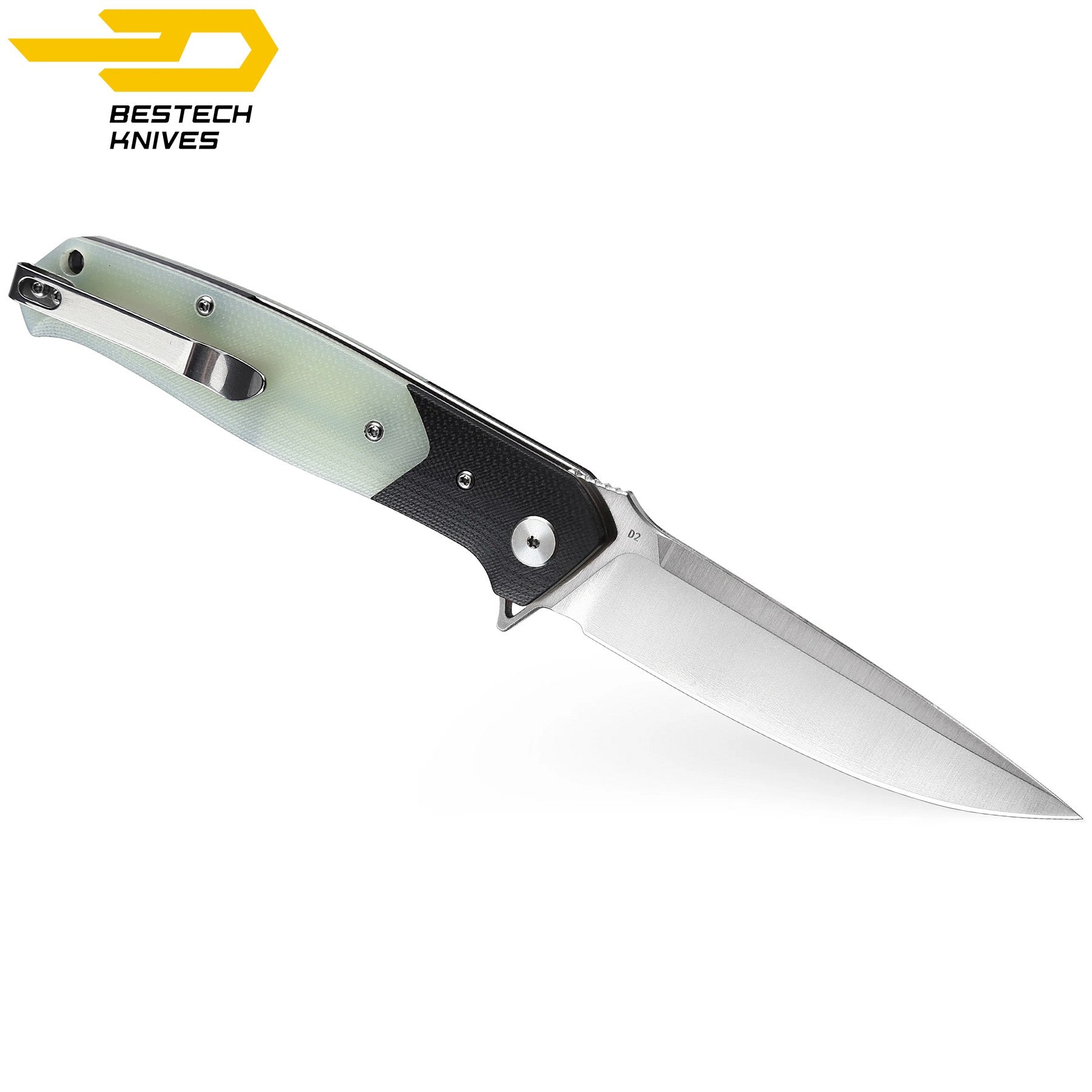 Bestech Navalha Swordfish Preto Jade G10 D2 — foto 5