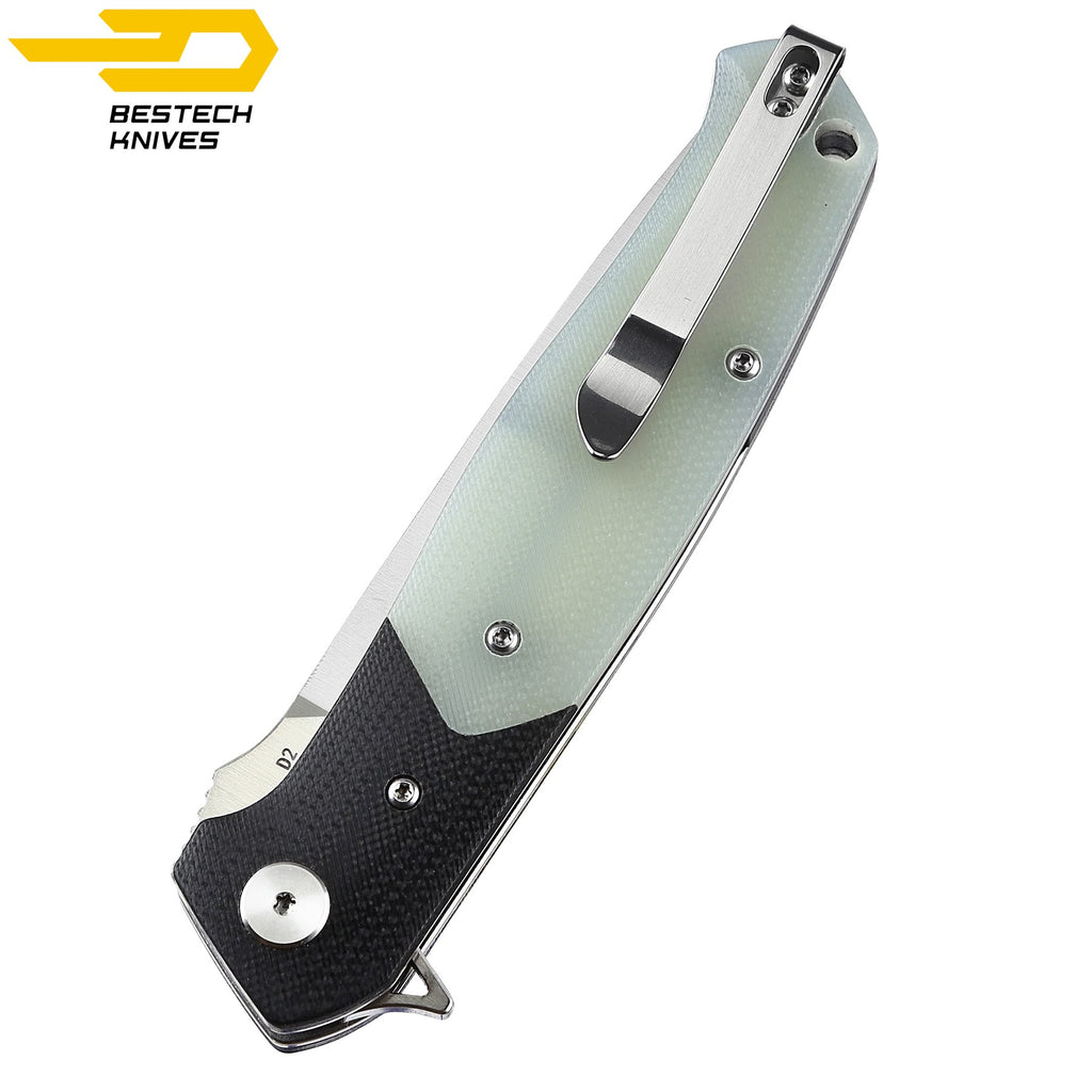 Bestech Navalha Swordfish Preto Jade G10 D2 — foto 2
