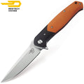 Bestech Navalha Swordfish Preto Laranja G10 D2
