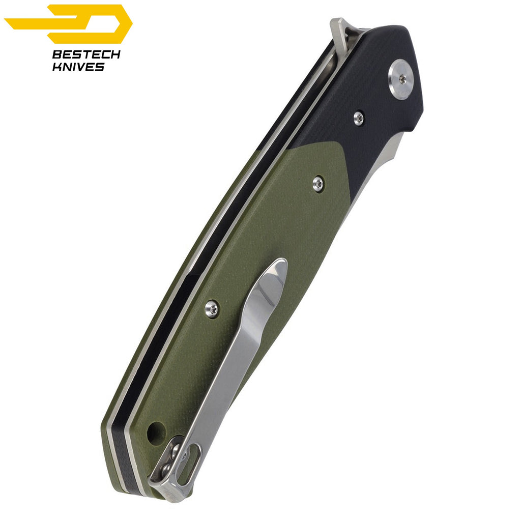 Bestech Navalha Swordfish Preto Verde G10 D2 — foto 6