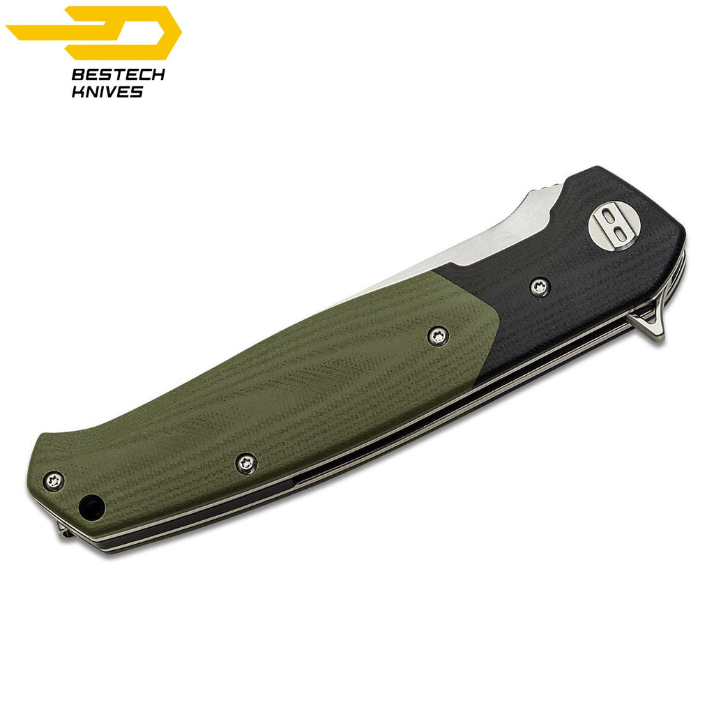 Bestech Navalha Swordfish Preto Verde G10 D2 — foto 5
