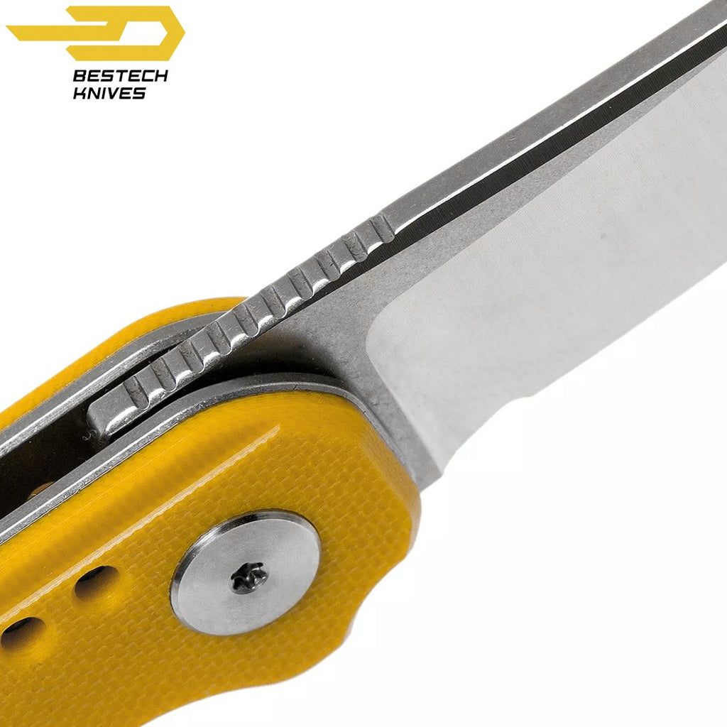 Bestech Navalha Syntax Amarelo G10 154CM — foto 4