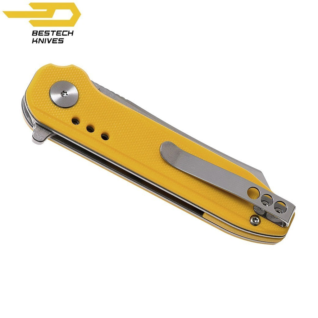 Bestech Navalha Syntax Amarelo G10 154CM — foto 2
