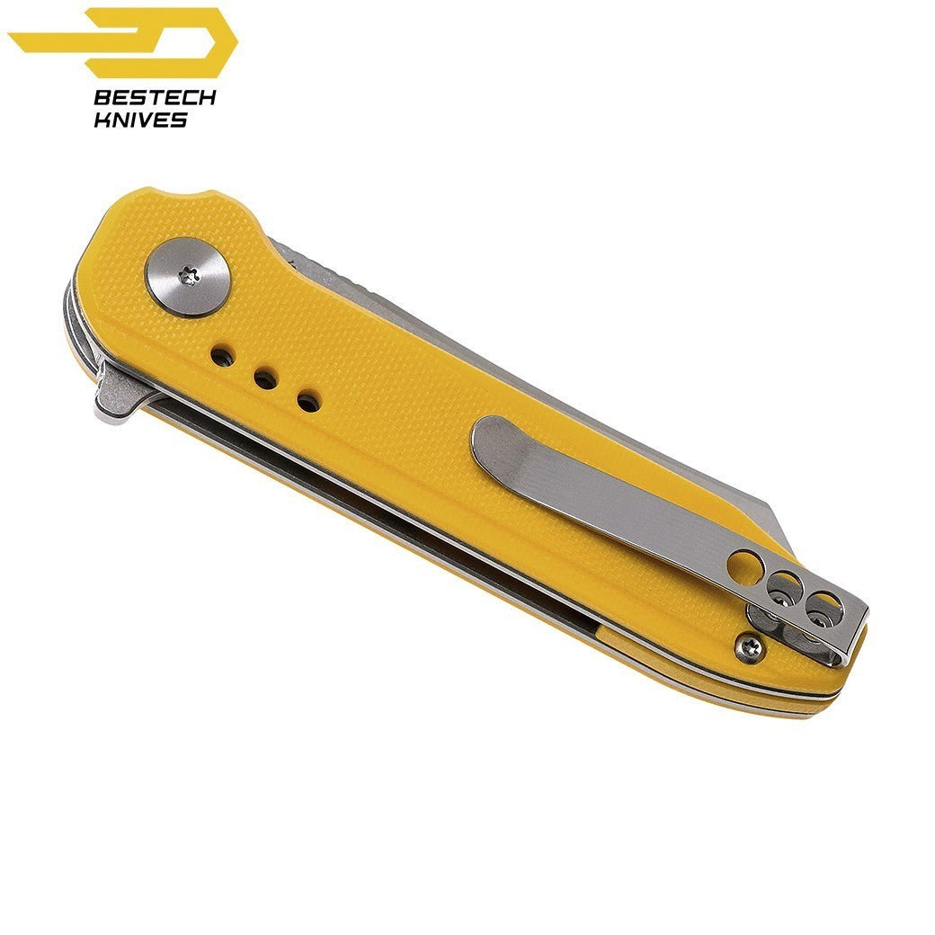 Bestech Navalha Syntax Amarelo G10 154CM — foto 2