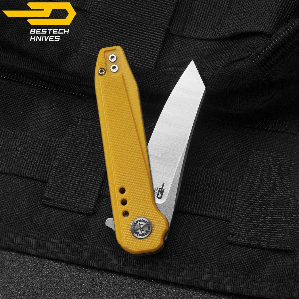 Bestech Navalha Syntax Amarelo G10 154CM — foto 6